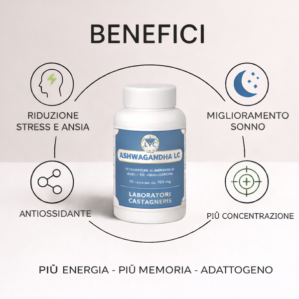 ASHWAGHANDA LC ( consegna entro 10-15 giorni)