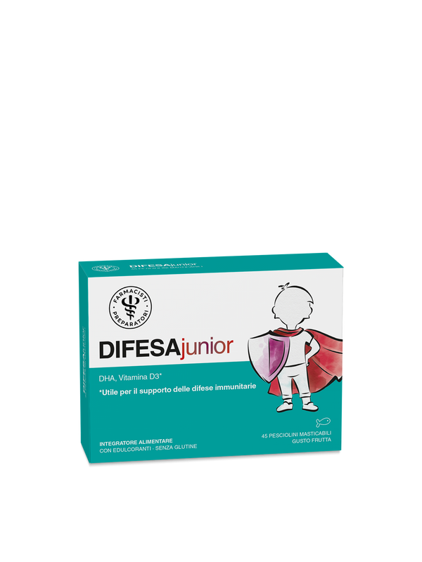 DIFESAjunior Vitamina D3 e Omega-3