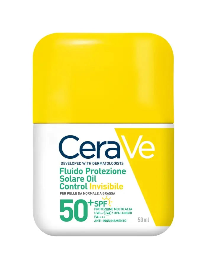 CERAVE FLUIDO PROTEZIONE SOLARE OIL CONTROL INVISIBILE SPF50+